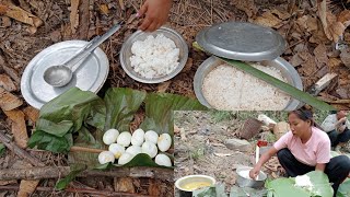 Life of a poor people in Nagaland village cooking and serving the workers