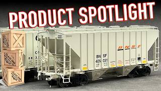 HO Scale PS3000CD Covered Hopper Class One Model Works Product Spotlight