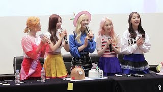 171015 엘리스(ELRIS) 혜성 생일파티 직캠 @ 판교글로벌R&D센터 by. 사피엔