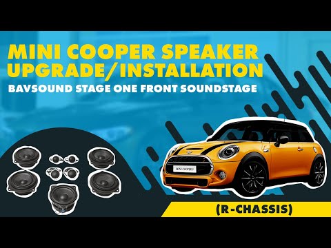 Mini Cooper Speaker Upgrade/Installation | (R-Chassis) | BAVSOUND Stage One | Front Soundstage