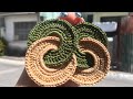 2Loops Crochet earrings |tutorial