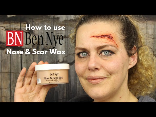 Ben Nye Light Brown Nose & Scar Wax, 8 oz