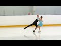 Софья Грабчак Даниил Гришин  Танцы на льду 1 спорт. разряд Паттерн-танцы (первый) Питер Апрель 2021