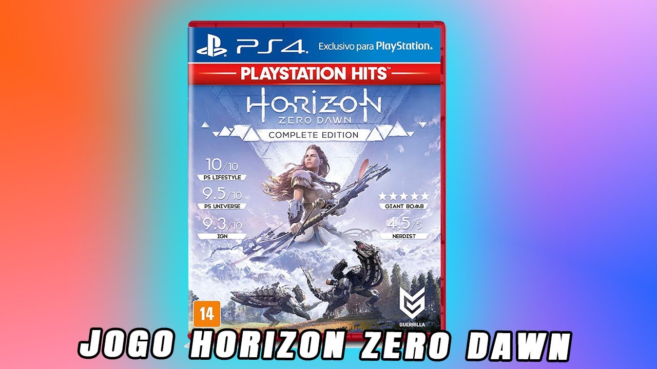 Horizon Zero Dawn Complete Edition - Meus Jogos