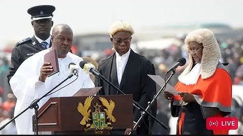 2025 Presidential Inauguration: Swearing-In of H.E John Mahama as Ghana's President