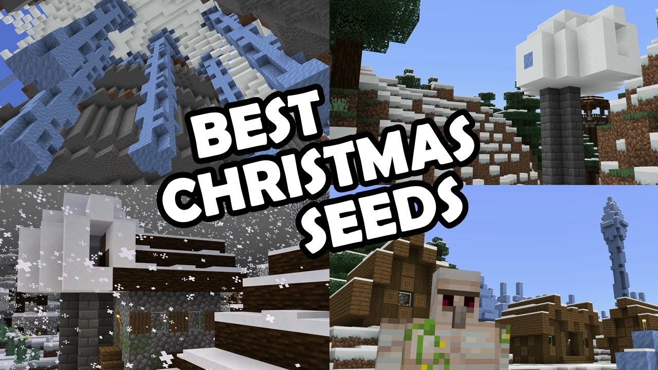 Maestro Månens overflade tilfældig The BEST SNOW SEEDS for Minecraft Bedrock Edition! (Pocket Edition, Xbox,  PS4, Switch & W10) - YouTube