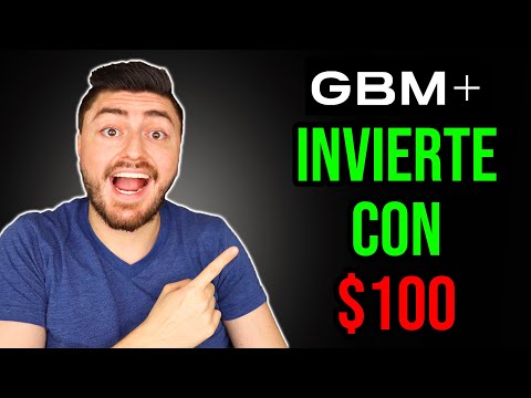 GBM+: Invertir con $100 pesos en México Tutorial Paso a Paso 2021