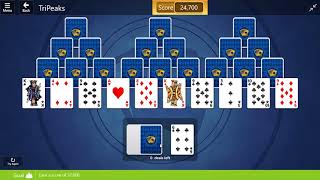 Microsoft Solitaire Collection - TriPeaks | May 12th 2018: Earn a Score of 32,000