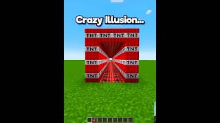 🔥 CRAZY MINECRAFT TNT illusion 🧨 Minecraft TNT illusie #Shorts #minecraft #minecraftshorts #gaming