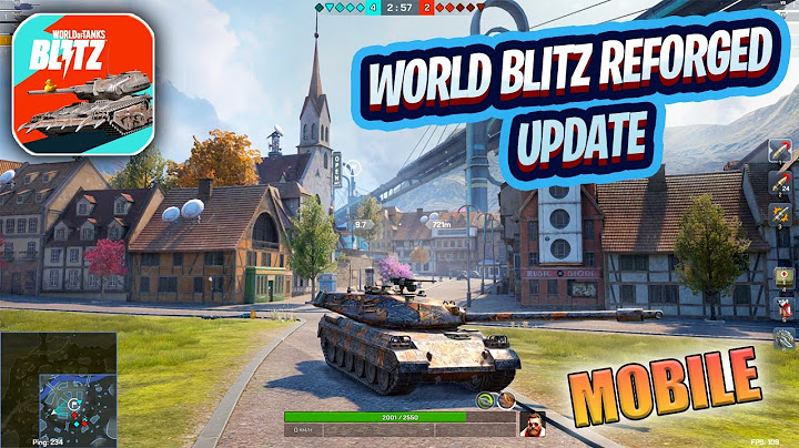 WoT Blitz Reforged Update Gameplay (iOS, Android)