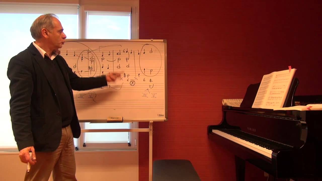 Cours d'harmonie - 2.6.2 - Les quartes et sixtes de passage et de broderie - Vidéo pratique