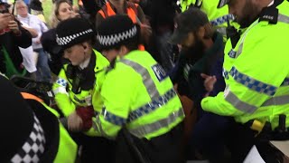 UK police arrest pro-Palestinian protesters in Liverpool during Labour Party conference | AFP