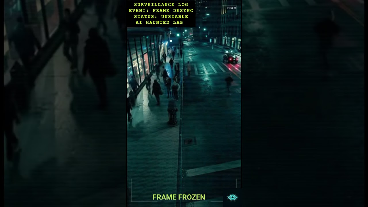 AI Haunted Lab | Camera Missed a Living Person (Visual Omission) | #aihorror #sora2 #scarystories