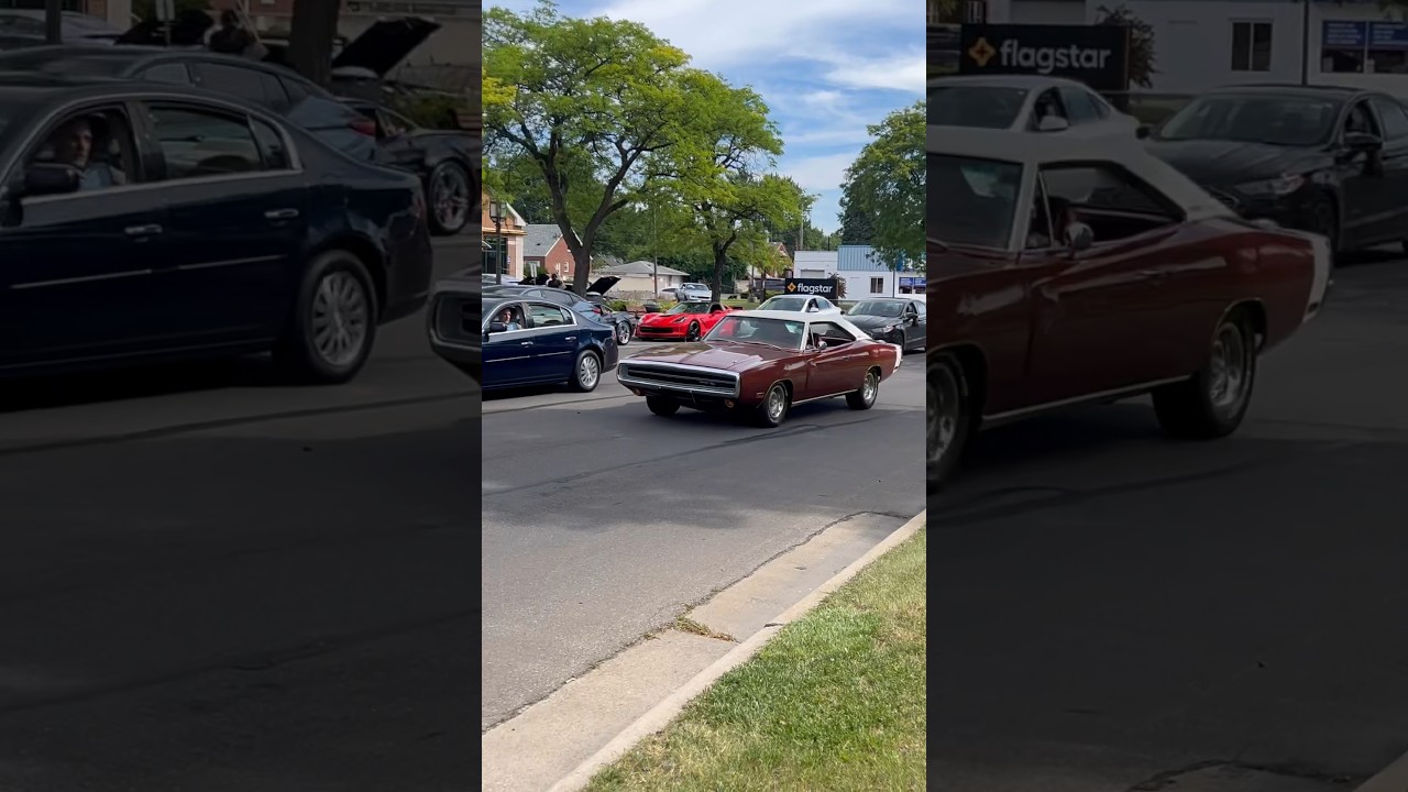 Classic Dodge Charger At Eastpointe Cruise! 