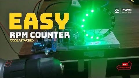 DIY Arduino RPM Counter with Neopixels – Build Your Own!