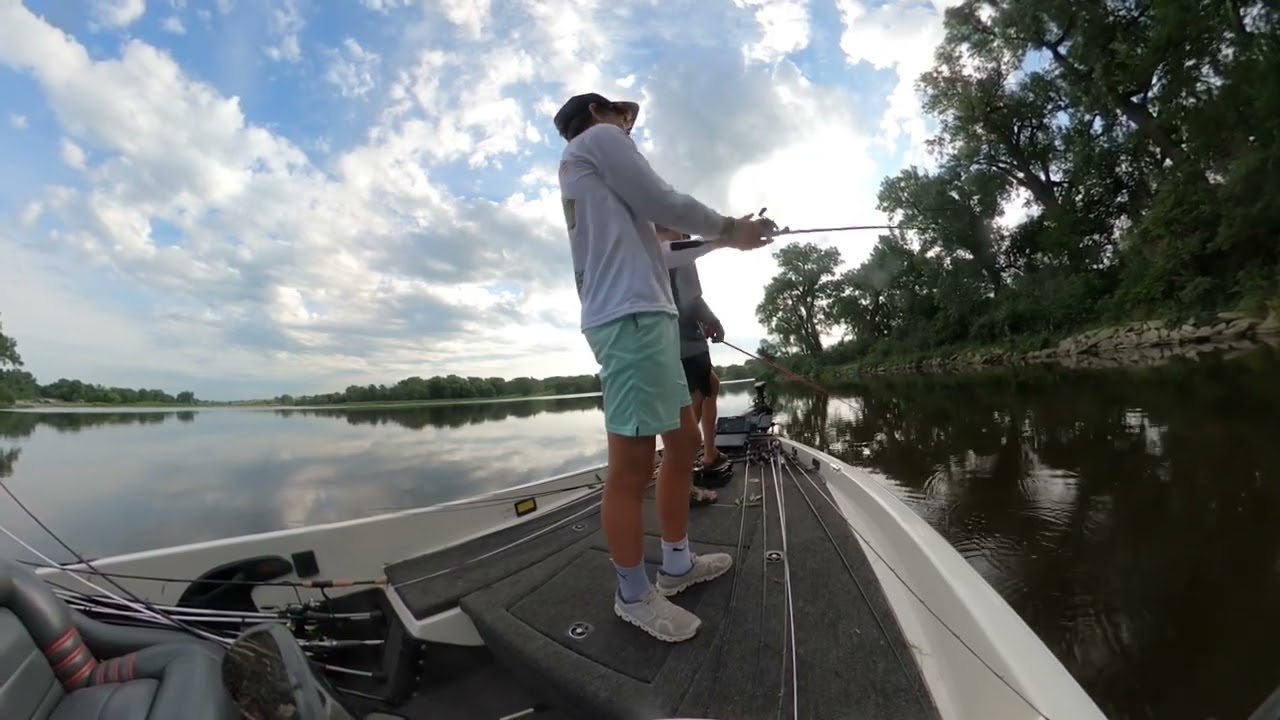 Bass fishing
