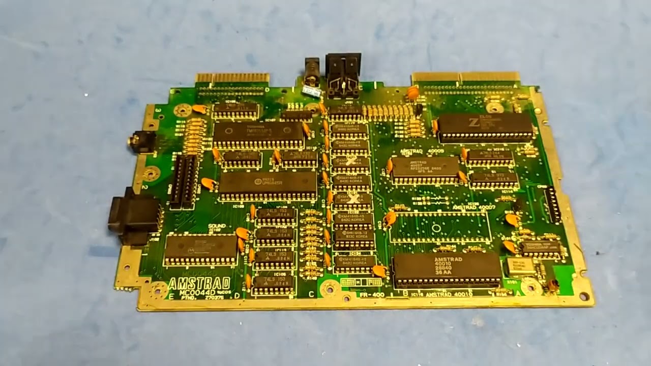 Reparación del Amstrad CPC 464 del amigo Antonio