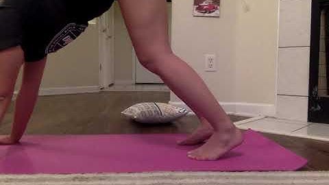 Yoga video PART 2 -- Megan Gibson Final Project