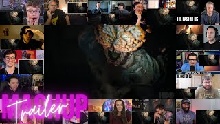 The Last of Us - Official Teaser Reaction Mashup ☢️🔞 - HBO Show - Pedro Pascal