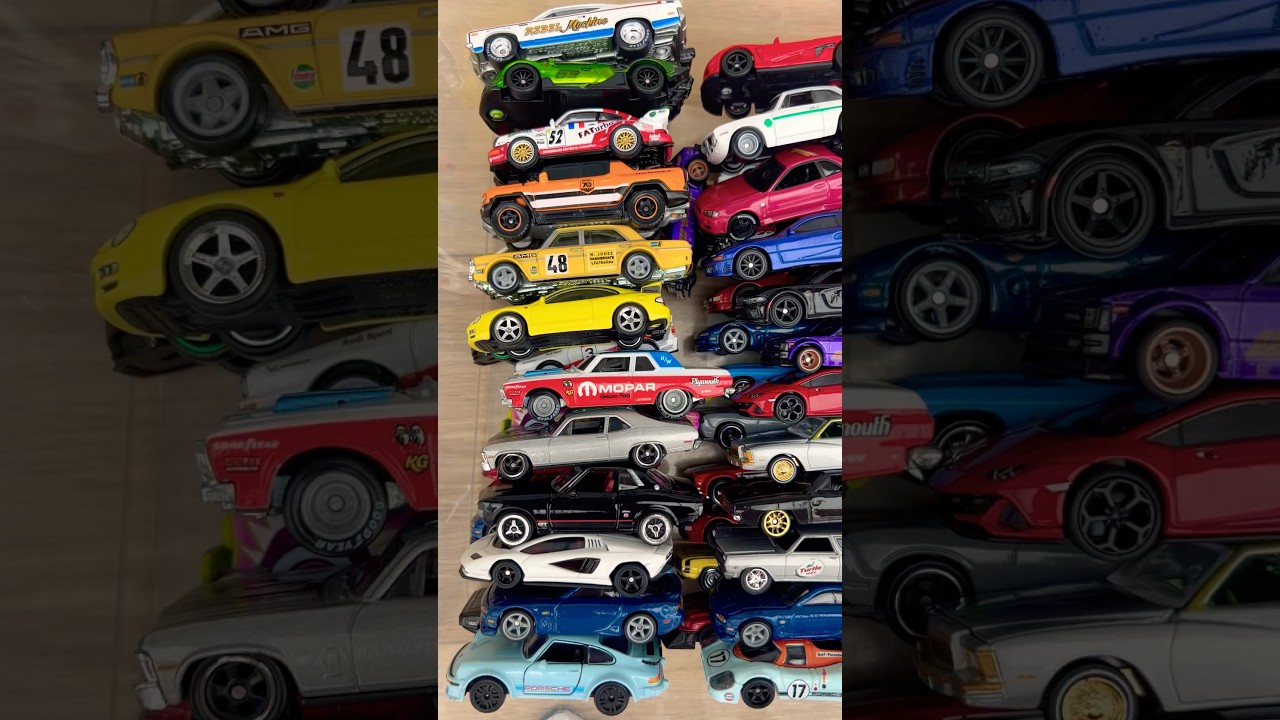 🚗 Diecast Showcase: Hot Wheels Premium & Mini GT 🏁🔥