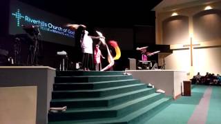 Praise in Motion Dance Ministry | "He's Alive, Eddie James" 06 04 2017
