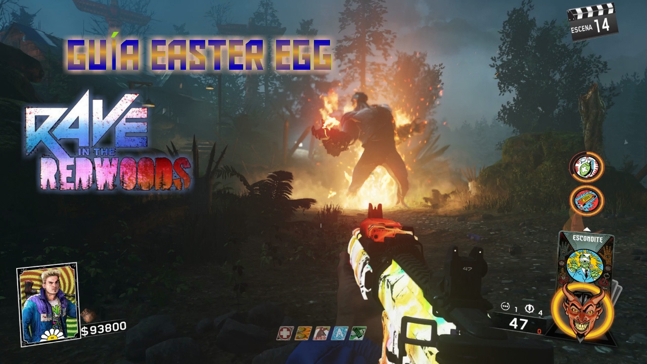 RAVE IN THE REDWOODS | GUÍA CÓMO HACER EL EASTER EGG TUTORIAL ...