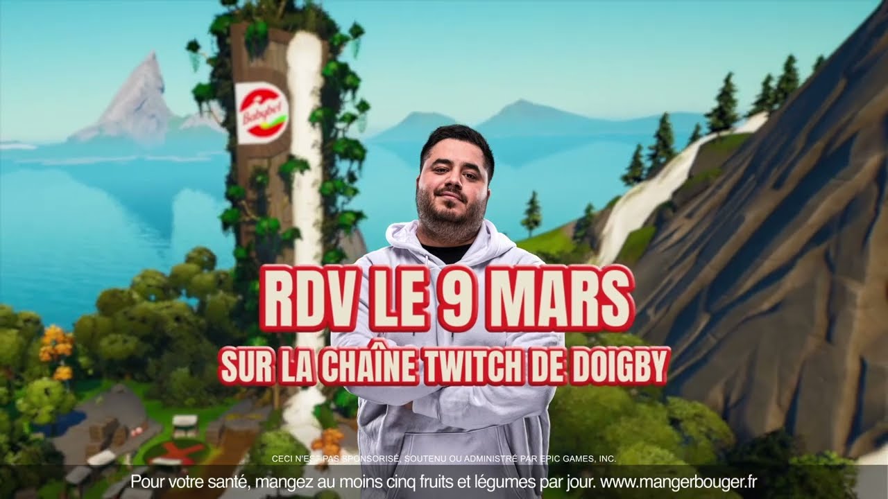 Babybel Reloaded crée dans Fortnite - Doigby