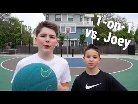 1-on-1 Basketball Game vs. Joey *INSANE ENDING*