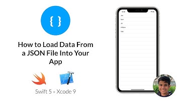 How to Load Data From a JSON File Into Your App | Swift 5 in Xcode 11