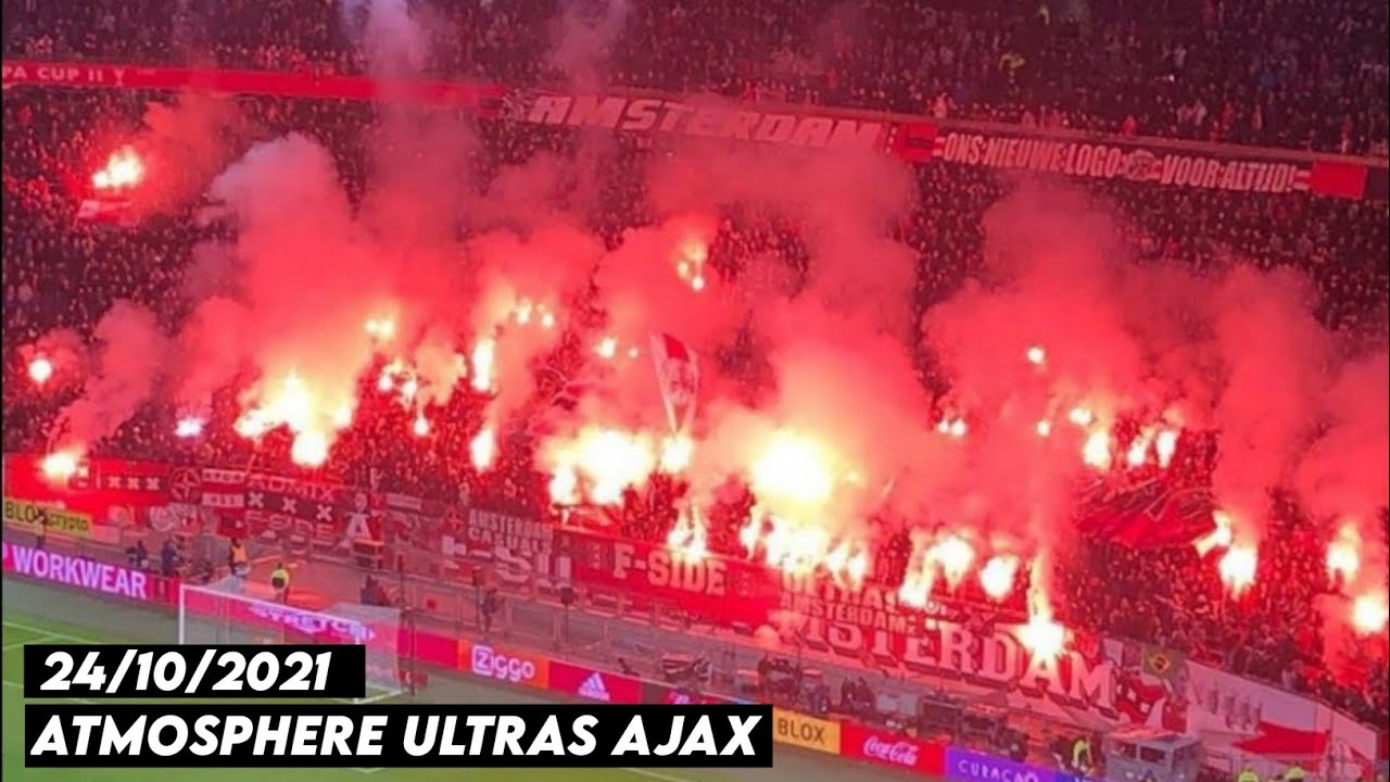 ATMOSPHERE ULTRAS AJAX || Ajax Amsterdam vs PSV Eindhoven 24/10/2021