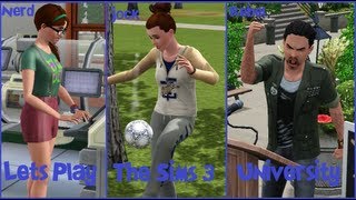 Let's Play The Sims 3 University Part 33: School Of Art