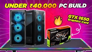 Budget Beast 2023: Best ₹40,000 Gaming, Editing & Streaming PC Build ft. Ryzen 5 5500 & GTX 1650