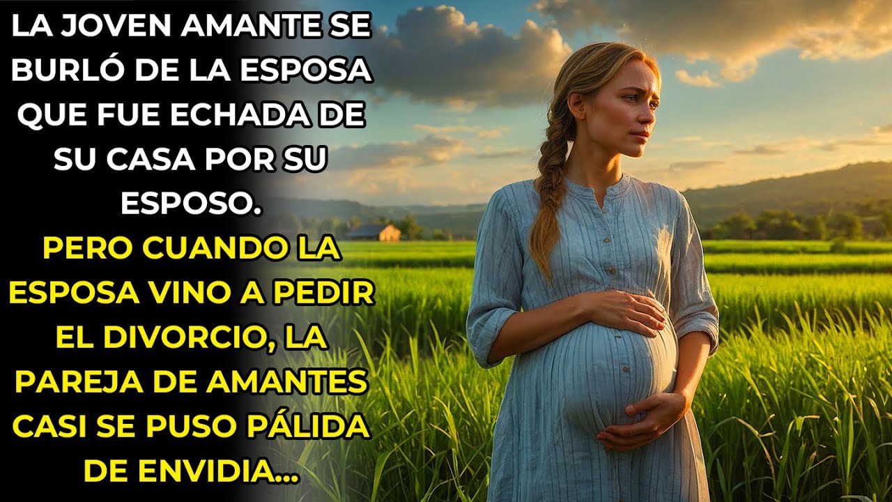 LA JOVEN AMANTE SE BURLÓ DE LA ESPOSA QUE FUE ECHADA DE SU CASA POR SU ESPOSO. AL DIVIDIR LOS BIENES