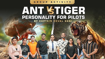 Cadet Pilot Program Group Activity on Ant vs Tiger Personality for Pilots