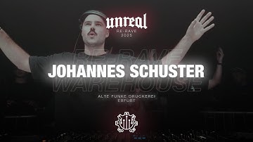 JOHANNES SCHUSTER I UNREAL x MUTABOR I Re-Rave Erfurt (FULL SET)