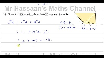 IGCSE (Textbook- Rayner), Ch 8, Vectors, Ex10, Q10, p304 , Vectors