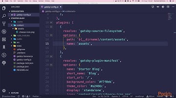 Hands-On Web Development with React and GatsbyJS : Source Plugins | packtpub.com