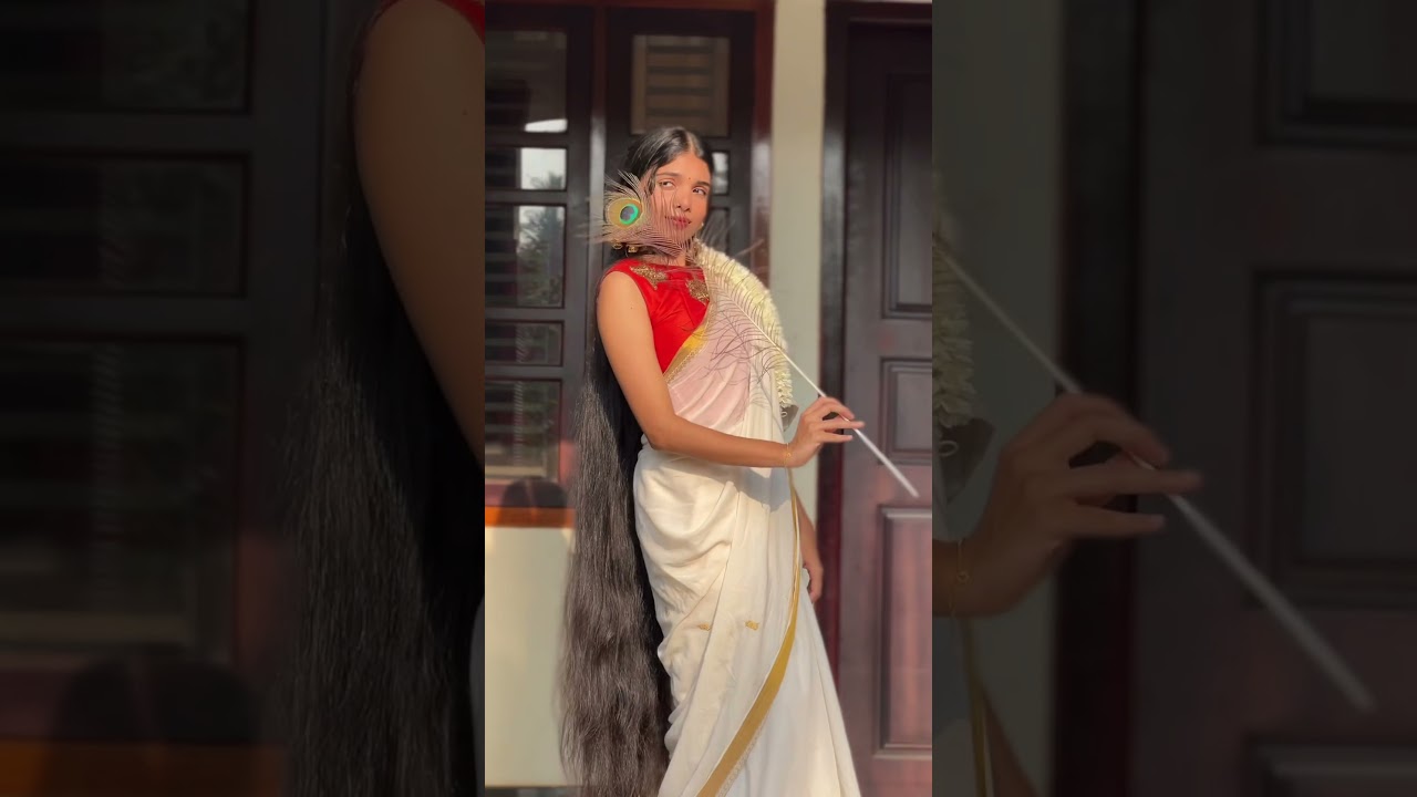 Rate my traditional look guysss 🪈🪷🦚 