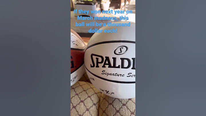 #Signature Series # Spalding basketball balls #Souvenir #Tar heel #NC team #trending #asmr #shorts - DayDayNews