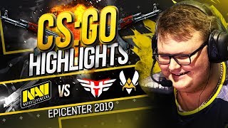 Прошлогодние Хайлайты NAVI CS:GO (EPICENTER 2019)