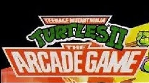 This is how you DO play Teenage Mutant Ninja Turtles II: The Arcade Game