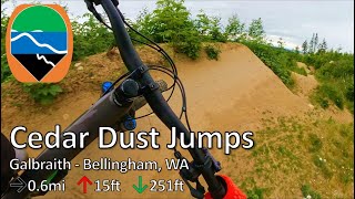 Cedar Dust Jumps  Galbraith  Bellingham, WA