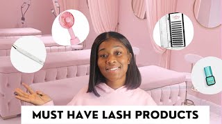 Beginner Lash Tech Products| All the supplies YOU actually need!