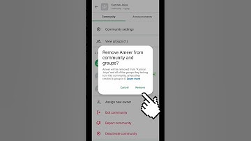 How to remove members in Whatsapp community | Whatsapp community se Kisi ko remove Krne ka tariqa