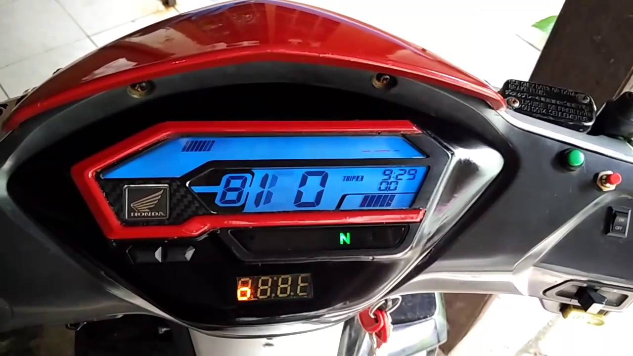 Speedometer All New Cbr150r Di Supra X125 YouTube