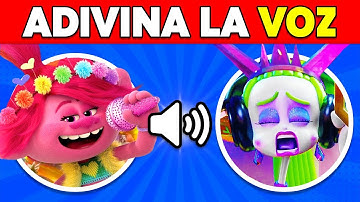 🔊 ADIVINA el Personaje de TROLLS 3 por Su VOZ 🌈🎧