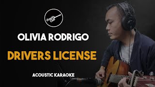 [Acoustic Karaoke] Drivers License - Olivia Rodrigo (with lyrics)