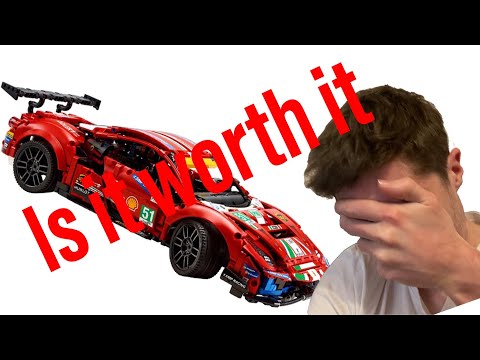 LEGO Technic 42125 Ferrari suspension height 2 minute fix - YouTube