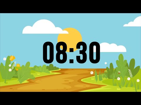 8 Minute 30 Second Countdown Timer with Music For Kids
