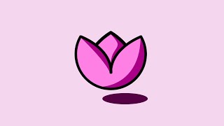 How to Make Simple Icon Flower using Inkscape 1.2
